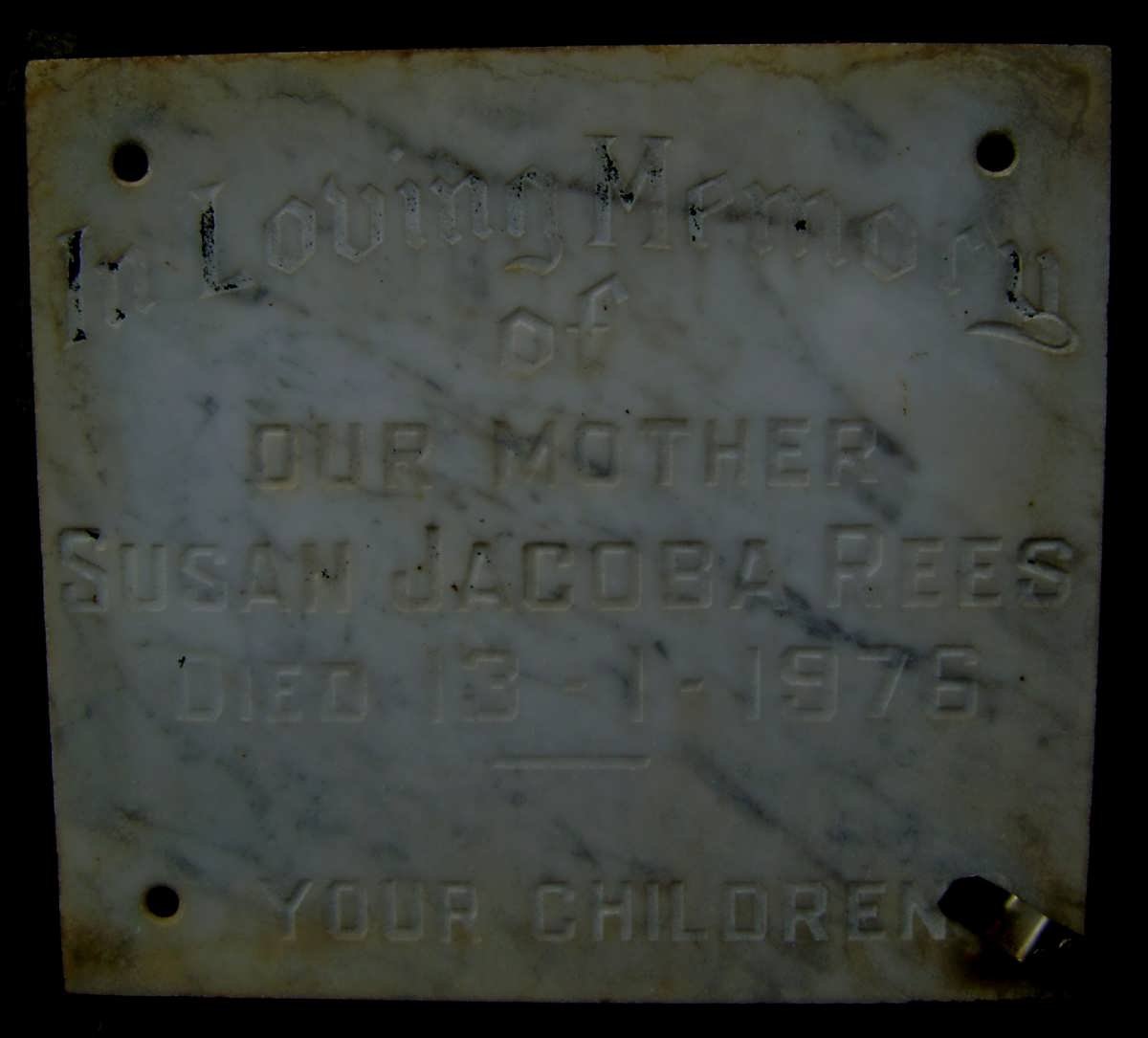 REES Susan Jacoba -1976