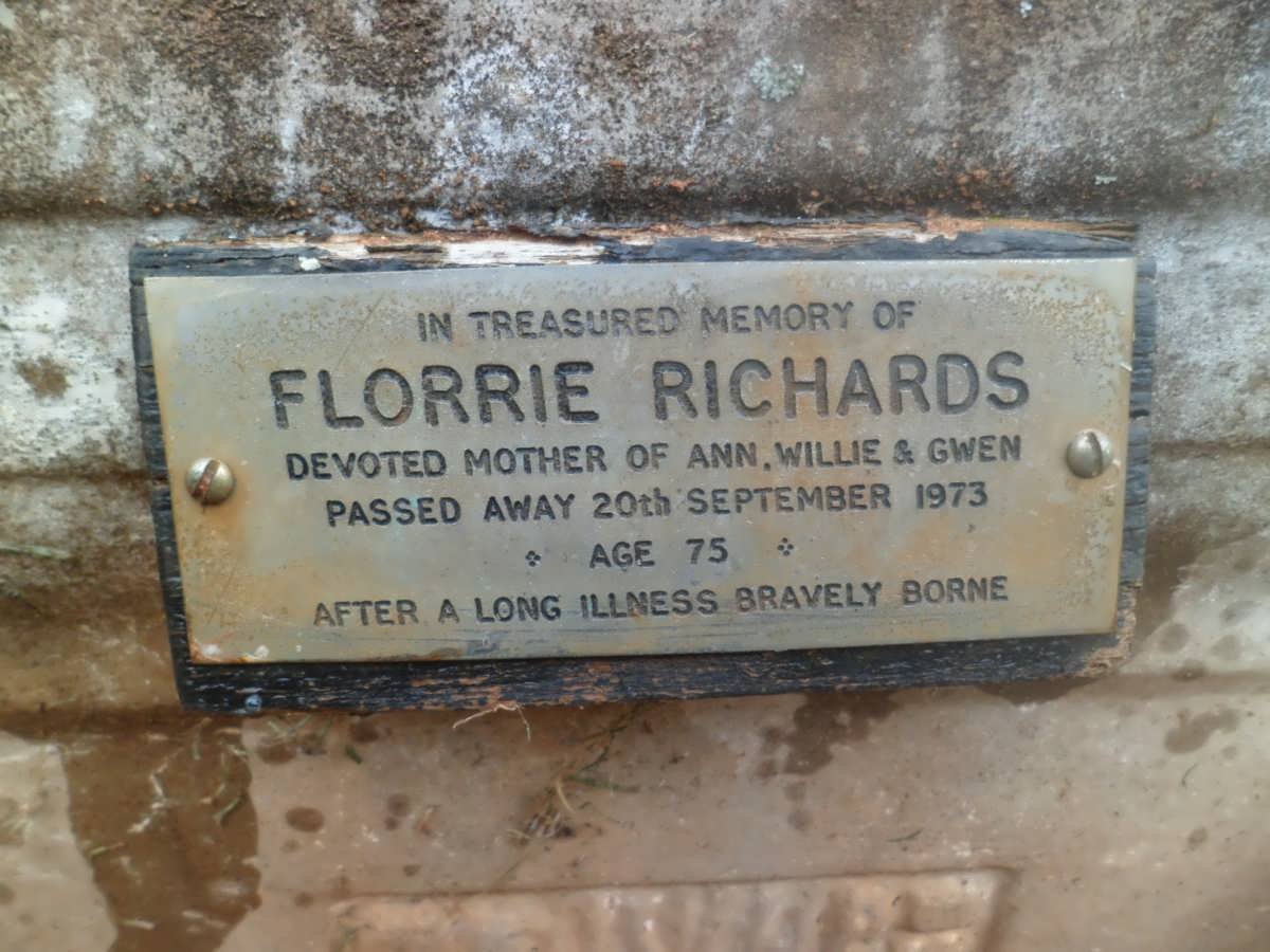 RICHARDS Florrie -1973