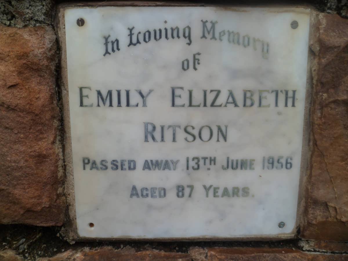 RITSON Emily Elizabeth -1956