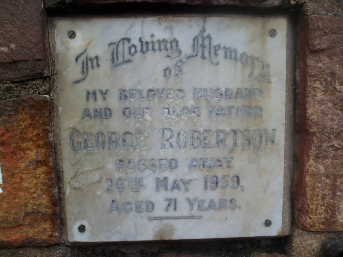 ROBERTSON George -1959