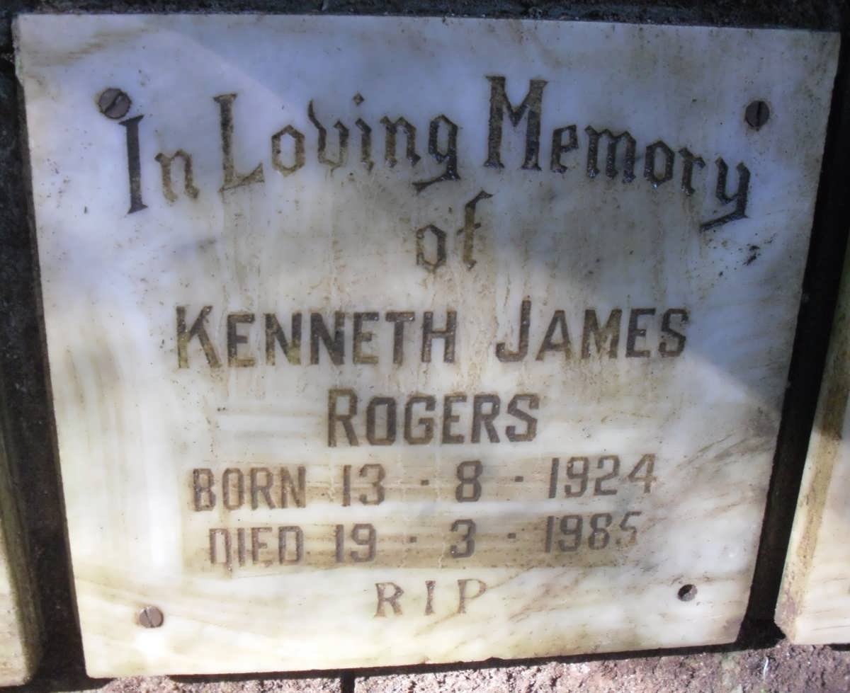 ROGERS Kenneth James 1924-1985