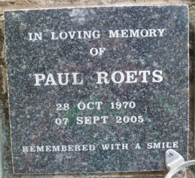 ROETS Paul 1970-2005