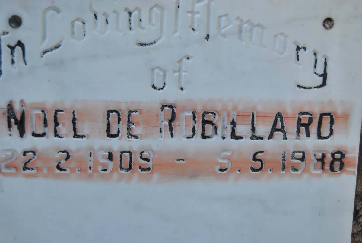 ROBILLARD Noel, de 1909-1988