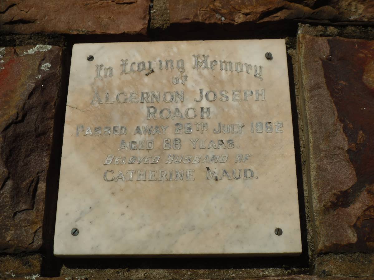 ROACH Algernon Joseph -1962