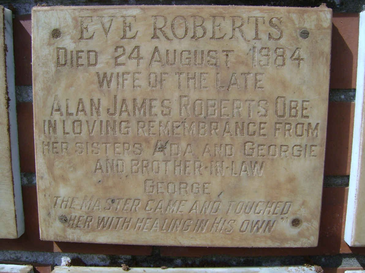 ROBERTS Eve -1984