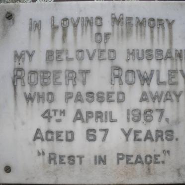ROWLEY Robert -1967