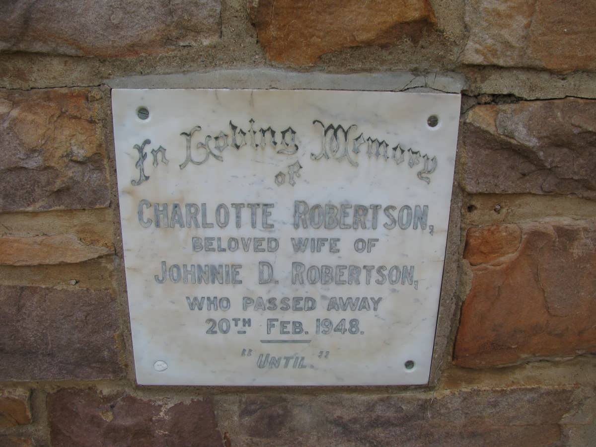 ROBERTSON Charlotte -1948