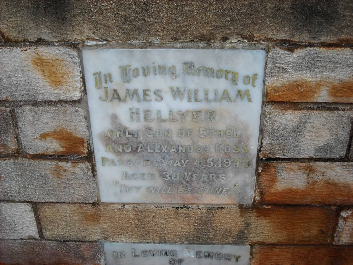 ROSS James William Hellyer -1948