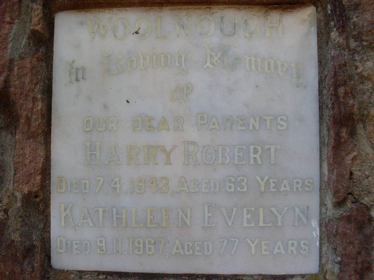 ROBERT Harry -1943 &amp; Kathleen Evelyn -1967