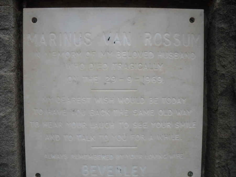 ROSSUM Marinus, van -1969