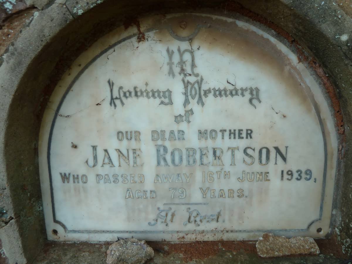 ROBERTSON Jane -1939