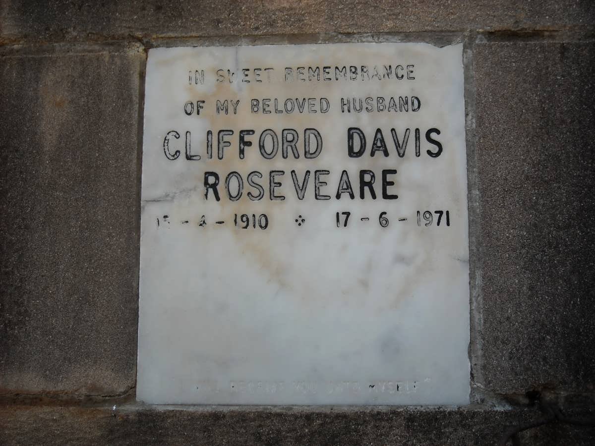 ROSEVEARE Clifford Davis 1910-1971