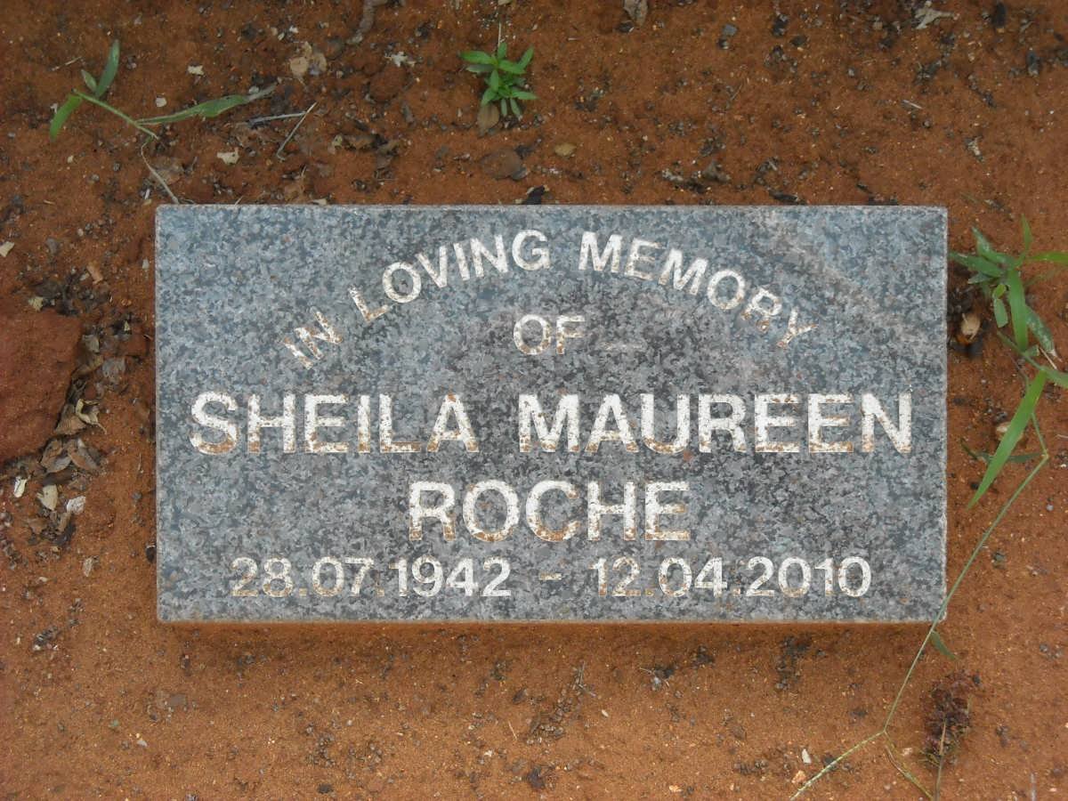 ROCHE Sheila Maureen 1942-2010