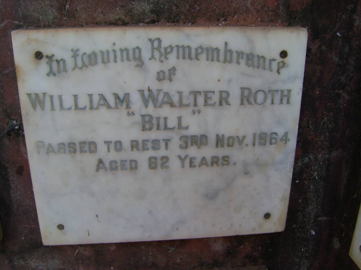 ROTH William Walter -1964