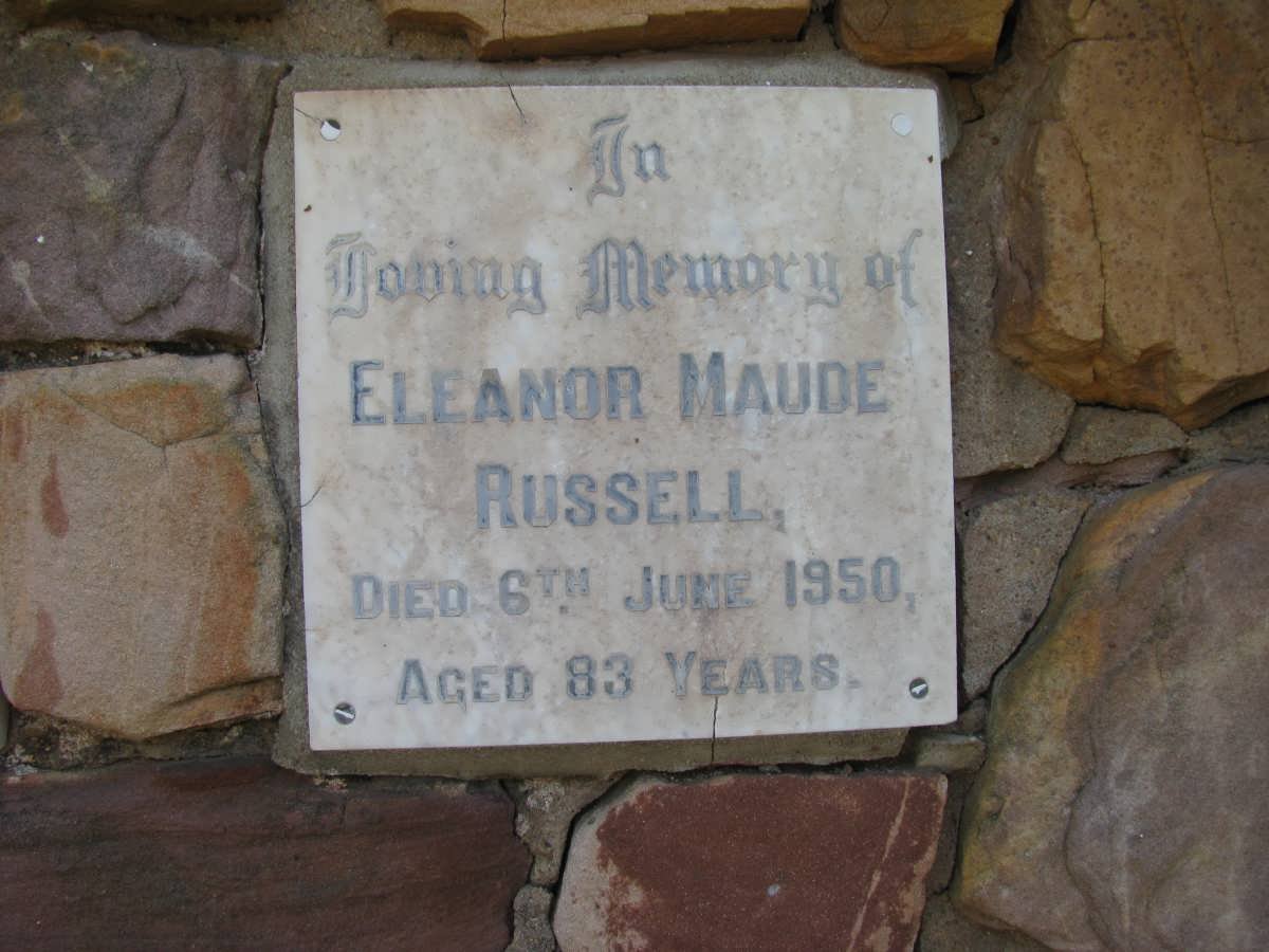 RUSSELL Eleanor Maude -1950