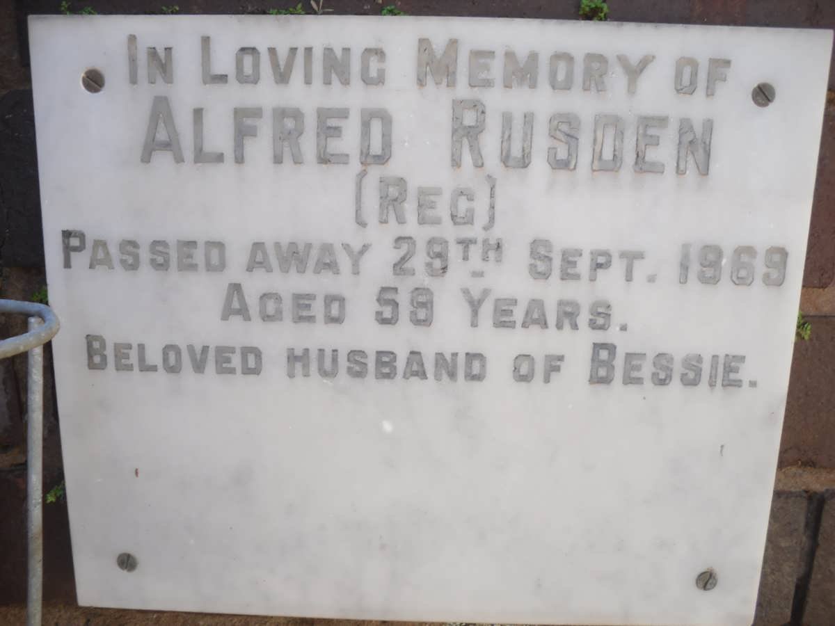 RUSDEN Alfred -1969