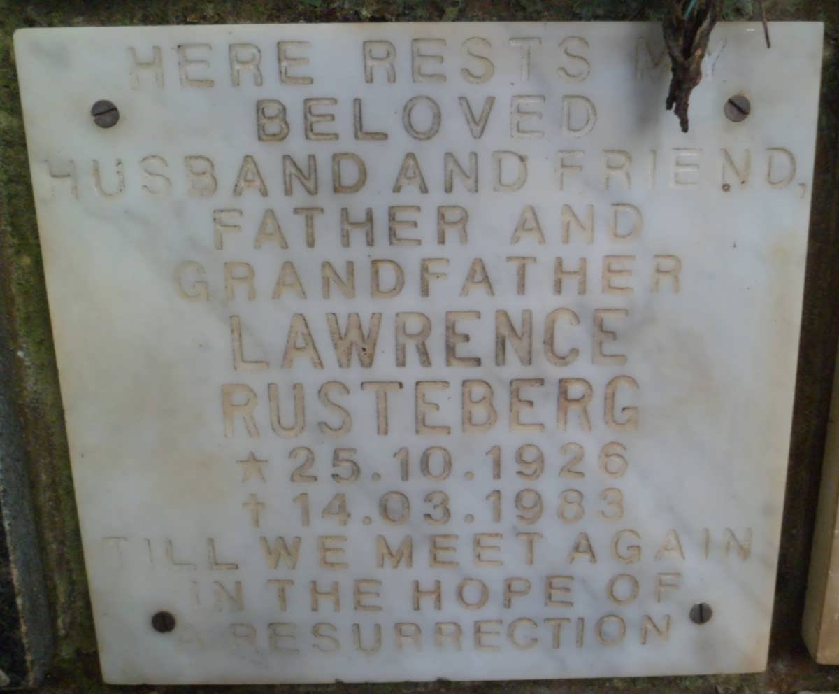 RUSTEBERG Lawrence 1926-1983