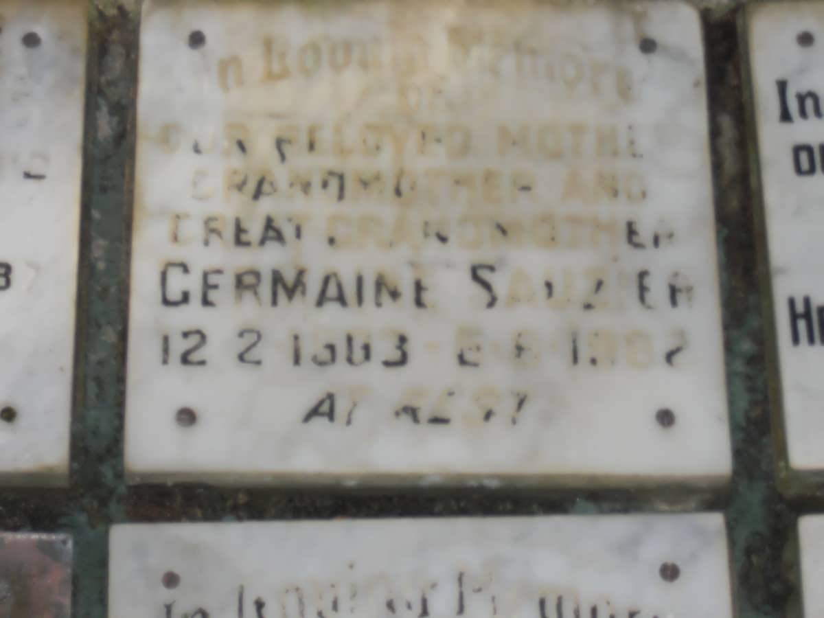 SAUZIER Germaine 1903-1982