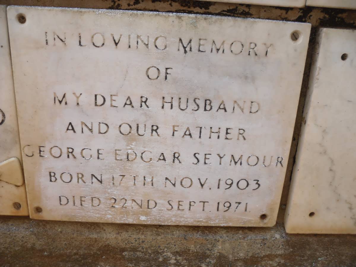 SEYMOUR George Edgar 1903-1971