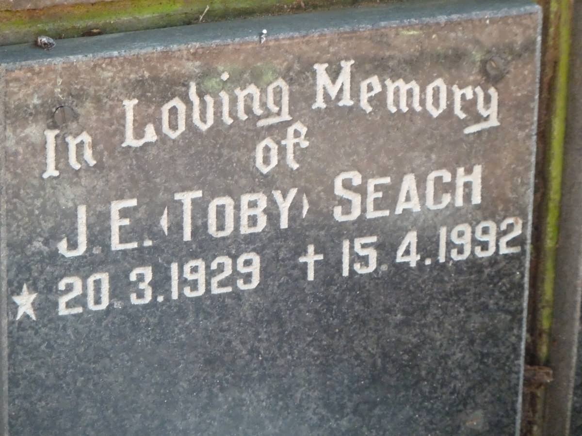 SEACH J.E. 1929-1992