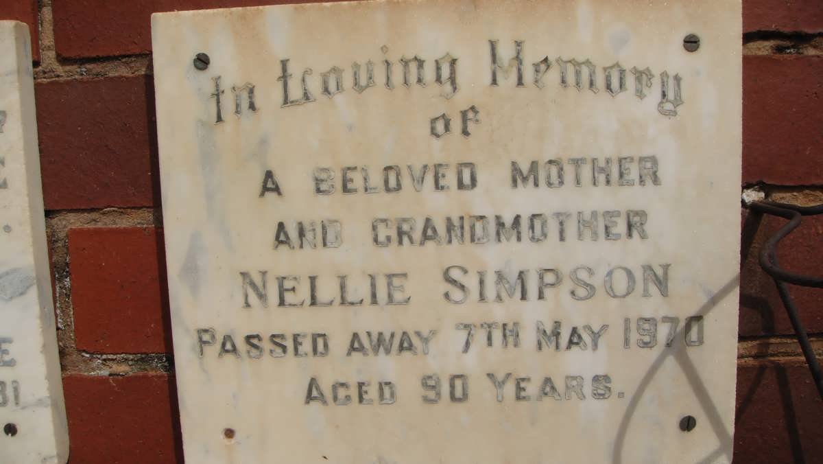 SIMPSON Nellie -1970