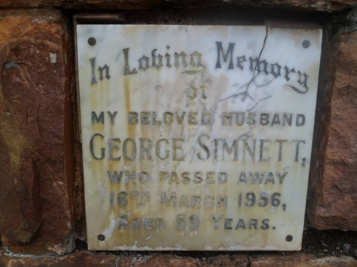 SIMNETT George -1956