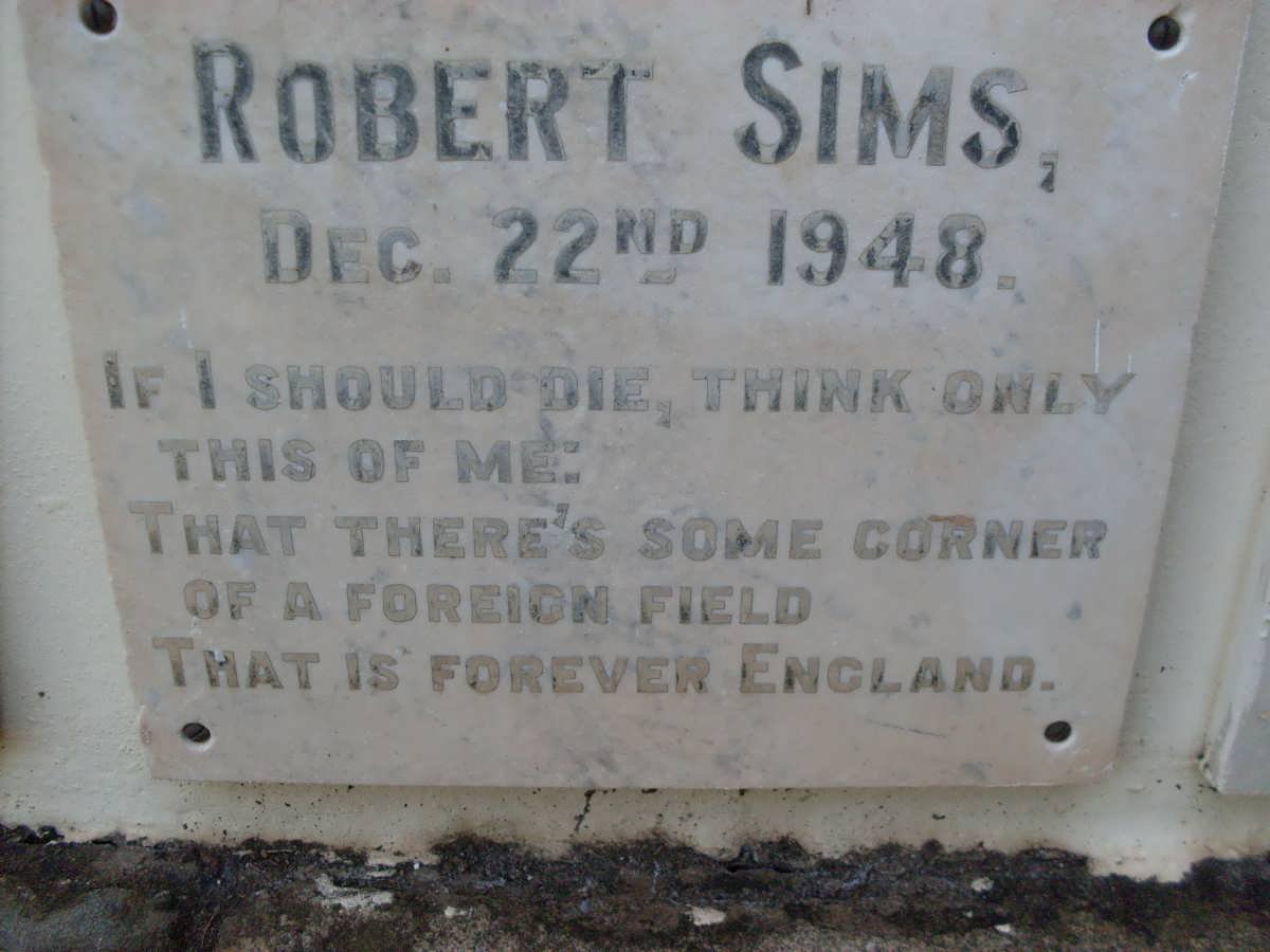 SIMS Robert -1948