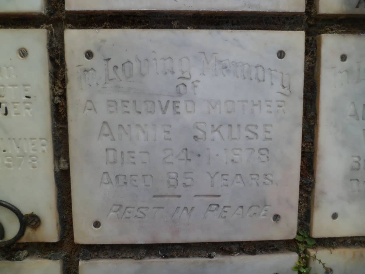 SKUSE Annie -1978