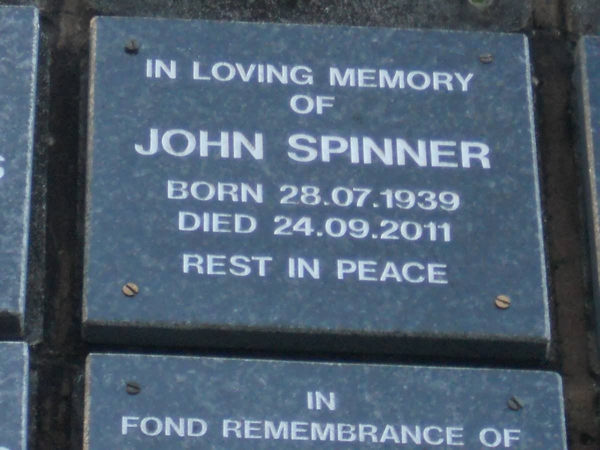 SPINNER John 1939-2011