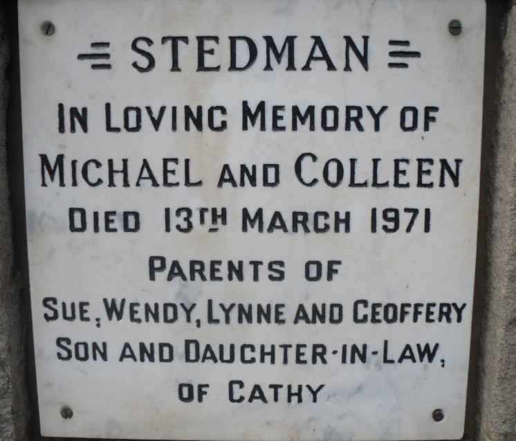 STEDMAN Michael &amp; Colleen -1971