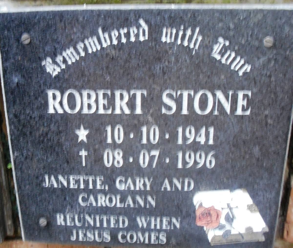 STONE Robert 1941-1996