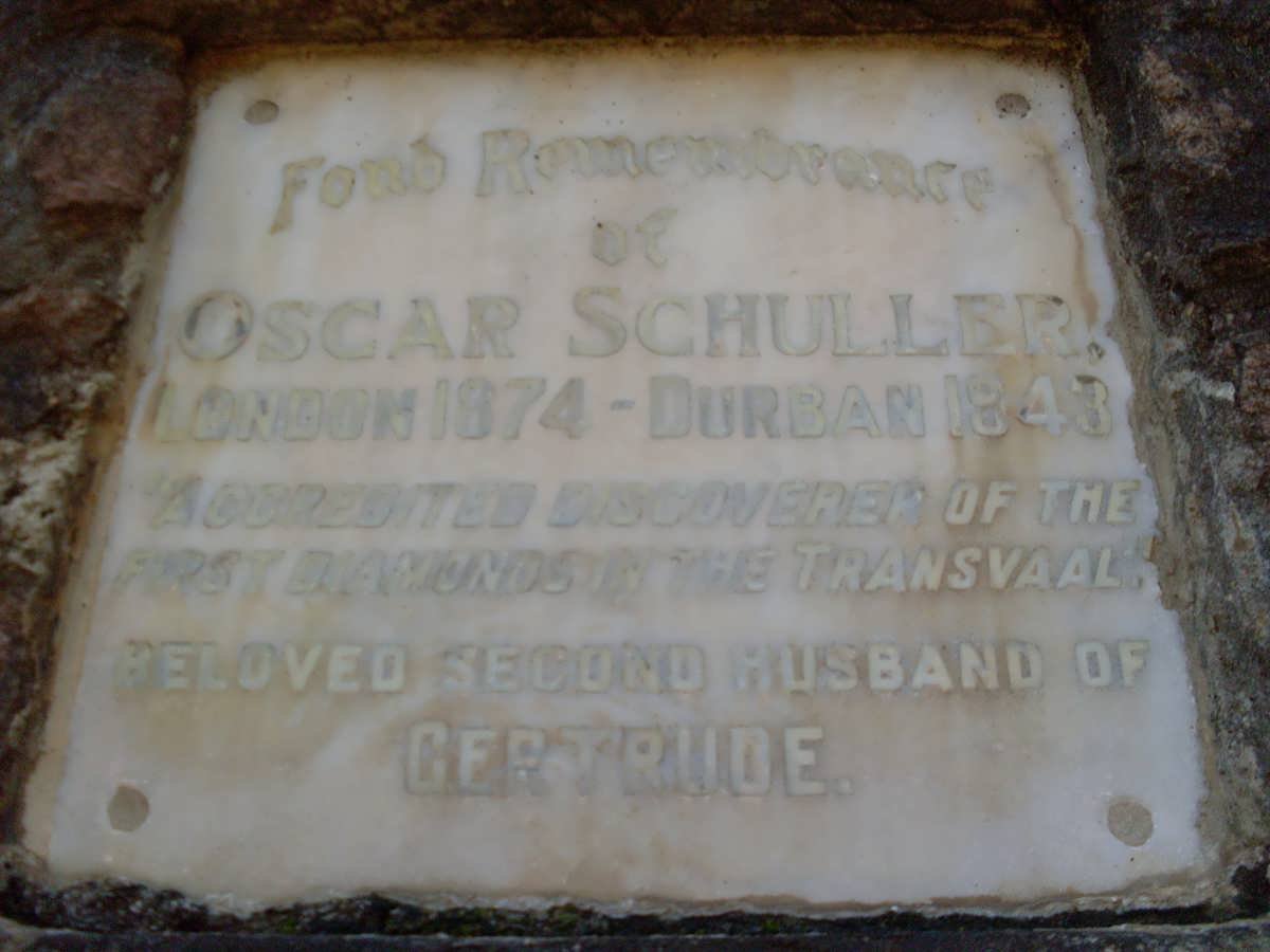 SCHULLER Oscar 1874-1943