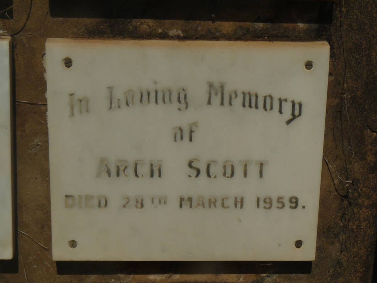 SCOTT Arch -1959