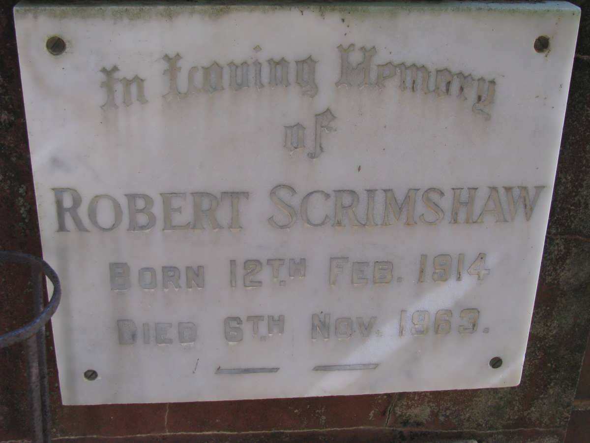 SCRIMSHAW Robert 1914-1963