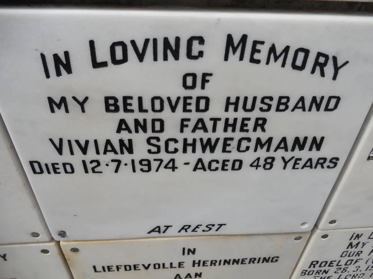 SCHWEGMANN Vivian -1974