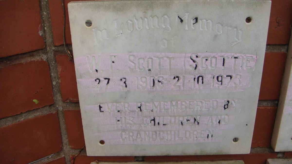 SCOTT W.F. 1906-1973