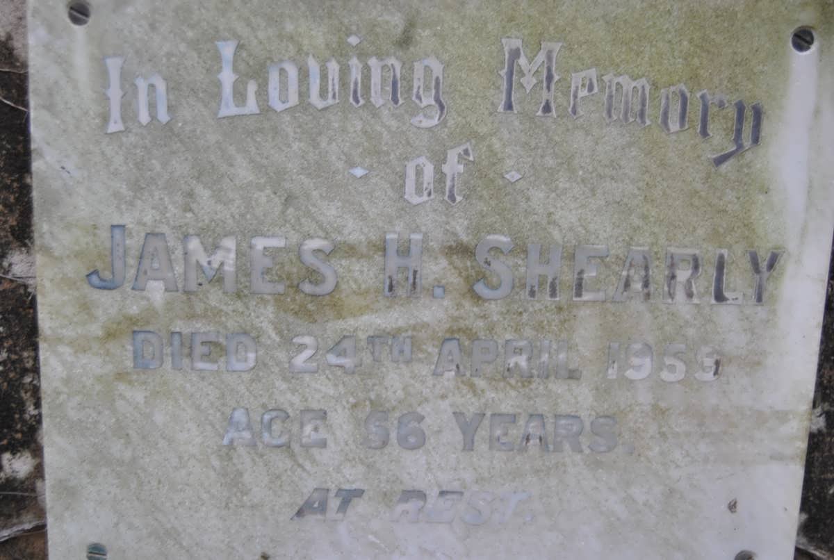 SHEARLY James H. -1959