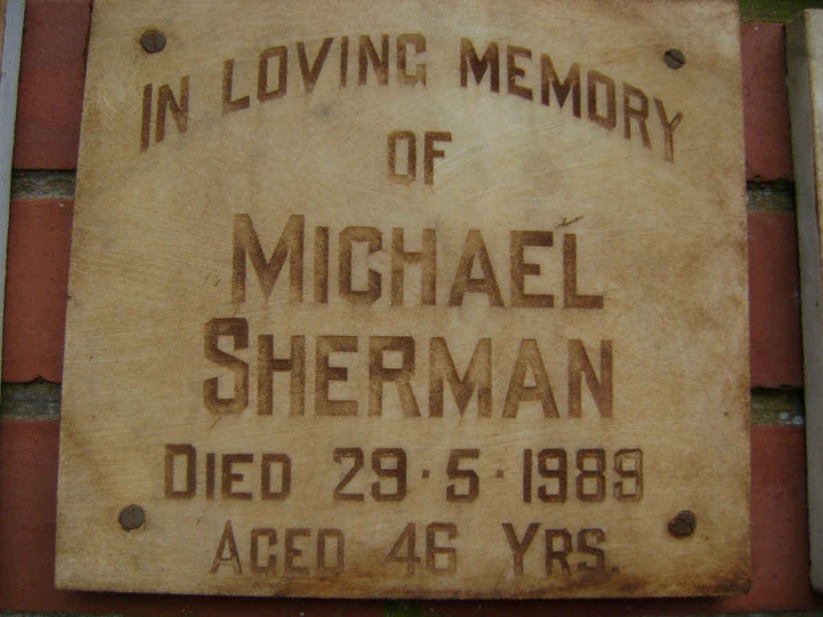 SHERMAN Michael -1989