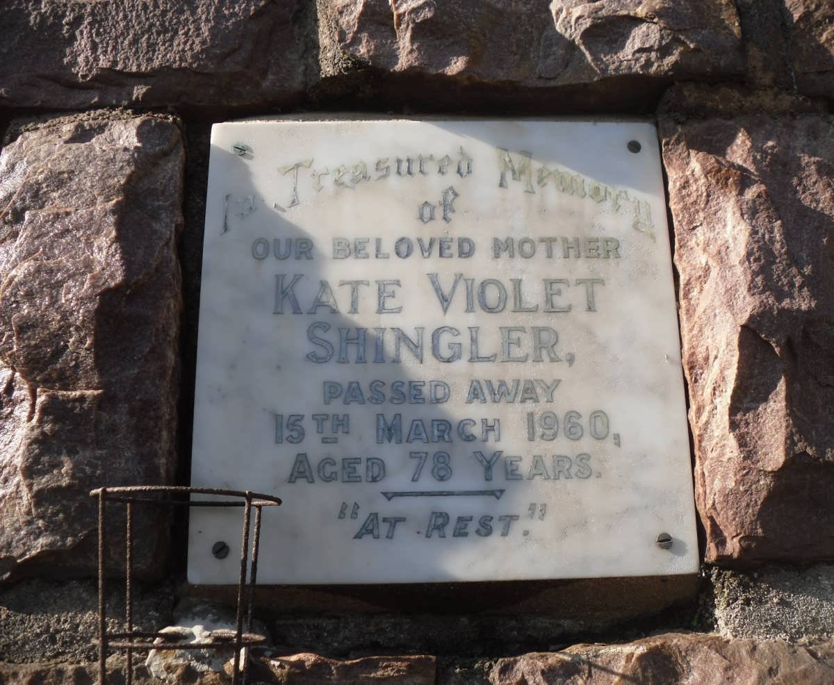 SHINGLER Kate Violet -1960