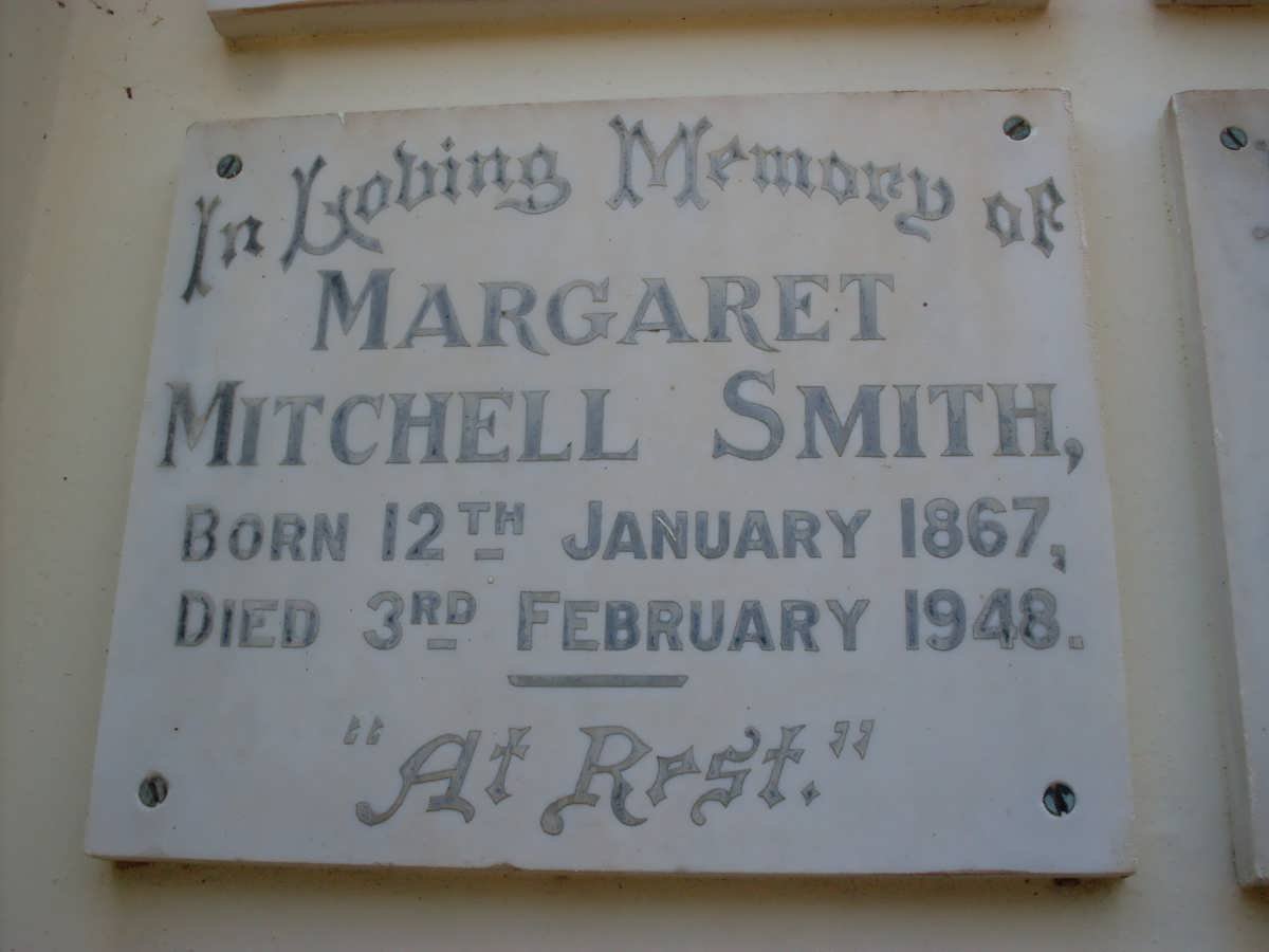 SMITH Margaret Mitchell 1867-1948