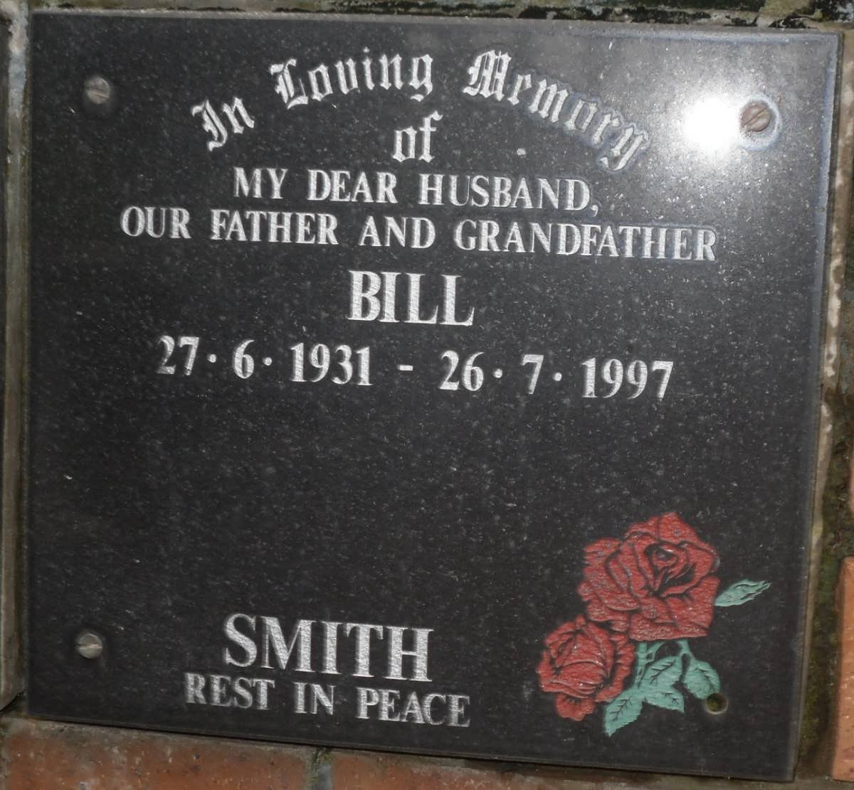 SMITH Bill 1931-1997