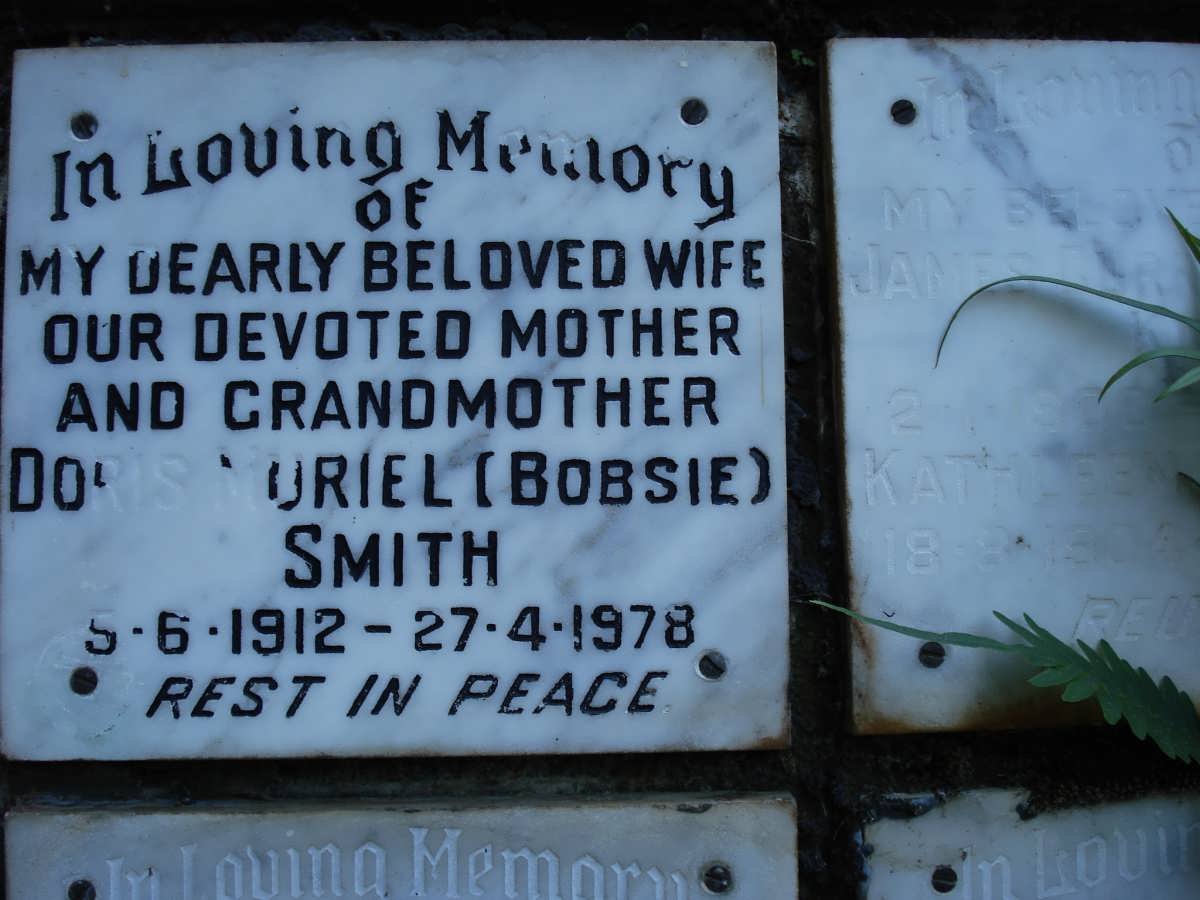 SMITH Doris Muriel 1912-1978