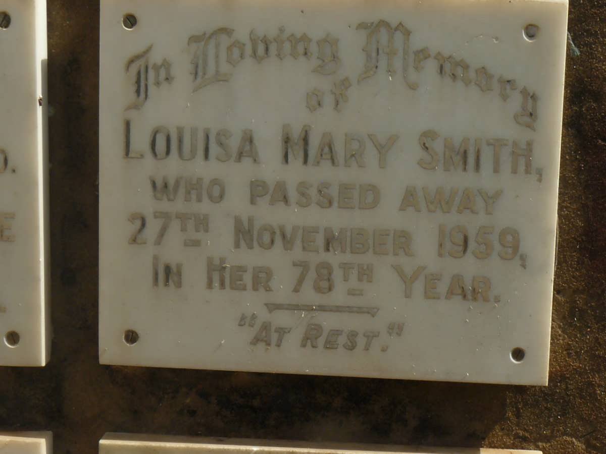 SMITH Louisa Mary -1959