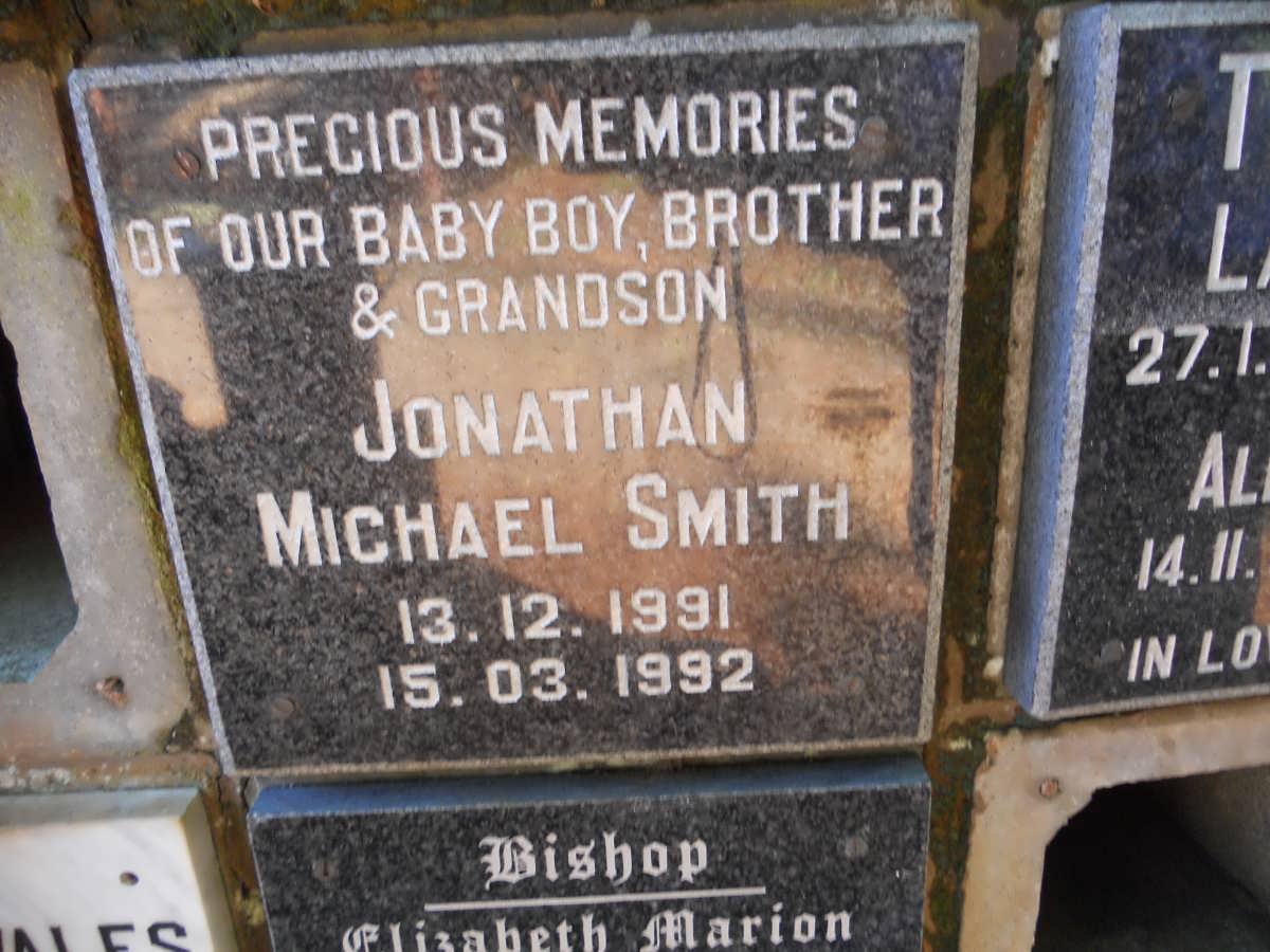 SMITH Jonathan Michael 1991-1992