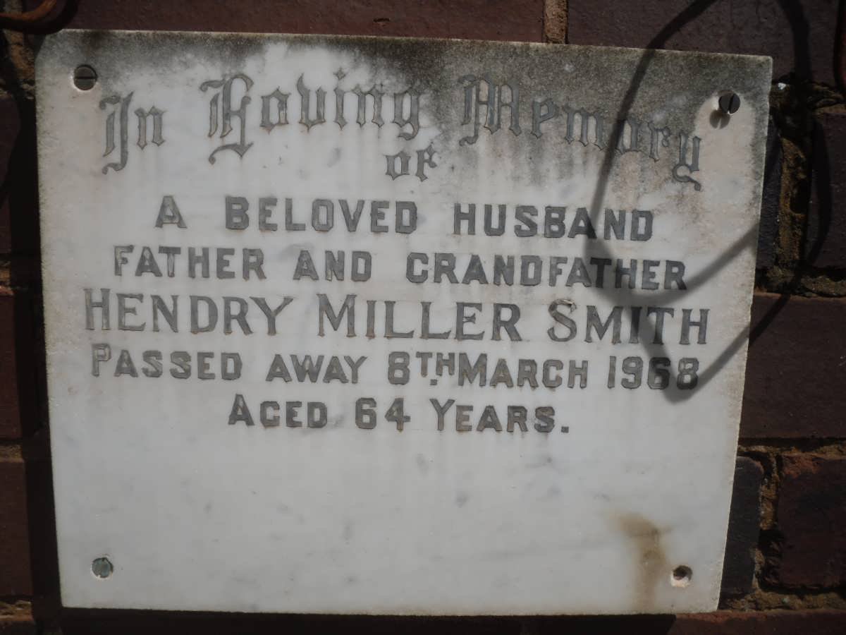 SMITH Hendry Miller -1968