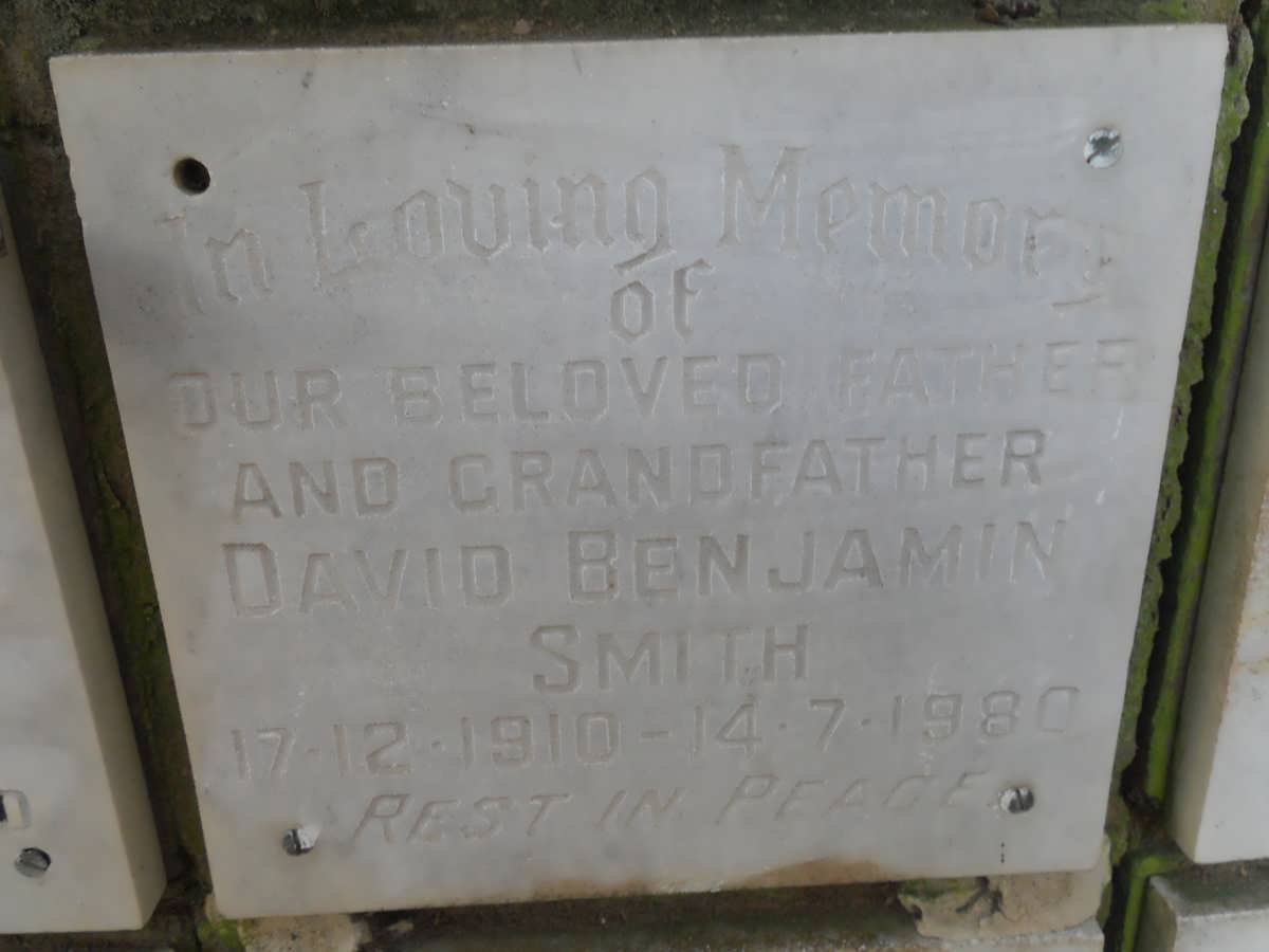 SMITH David Benjamin 1910-1980