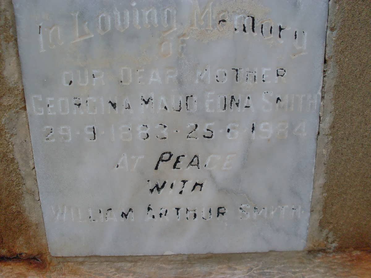 SMITH Georgina Maud Edna -1882-1984