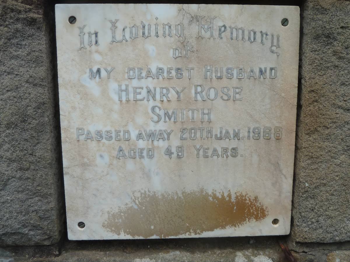 SMITH Henry Rose -1968