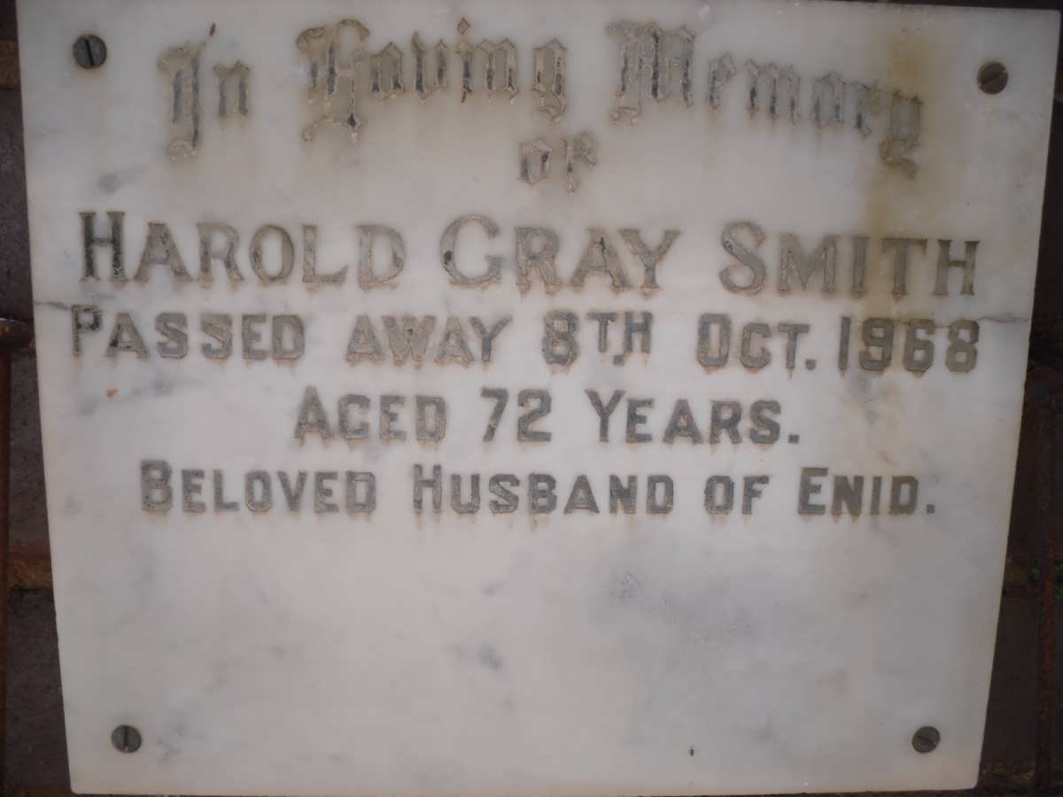 SMITH Harold Gray -1968