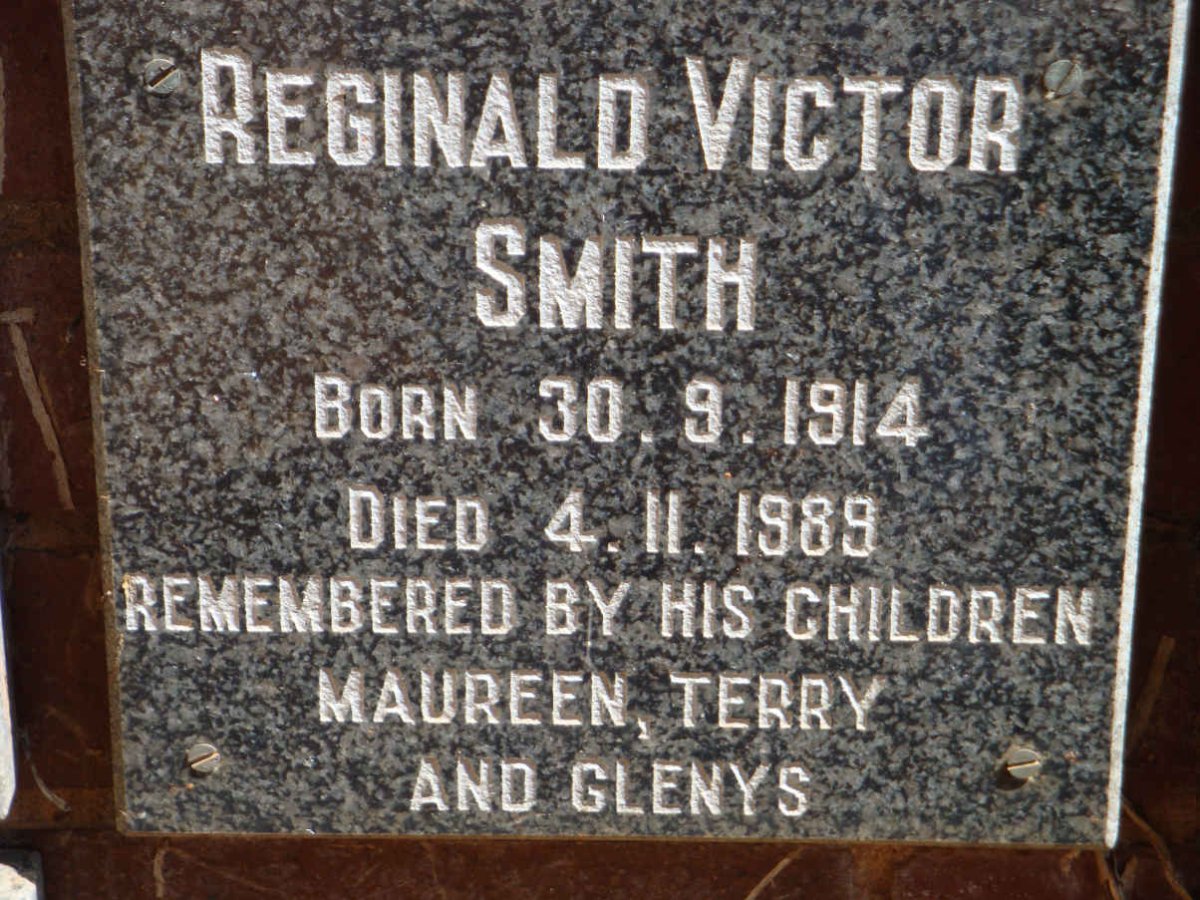 SMITH Reginald Victor 1914-1989